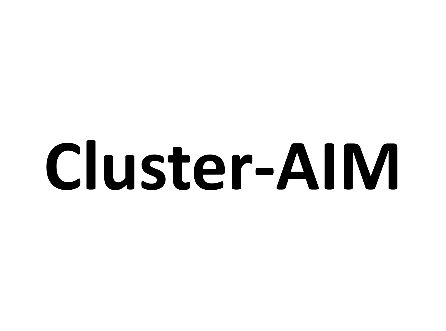 Cluster-AIM logo